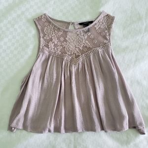 Forever 21 flowy lacy top